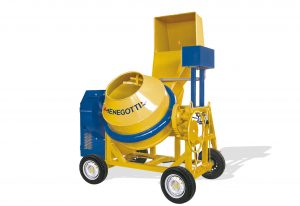 Semi-Hydraulic Professional Concrete Mixer 600l