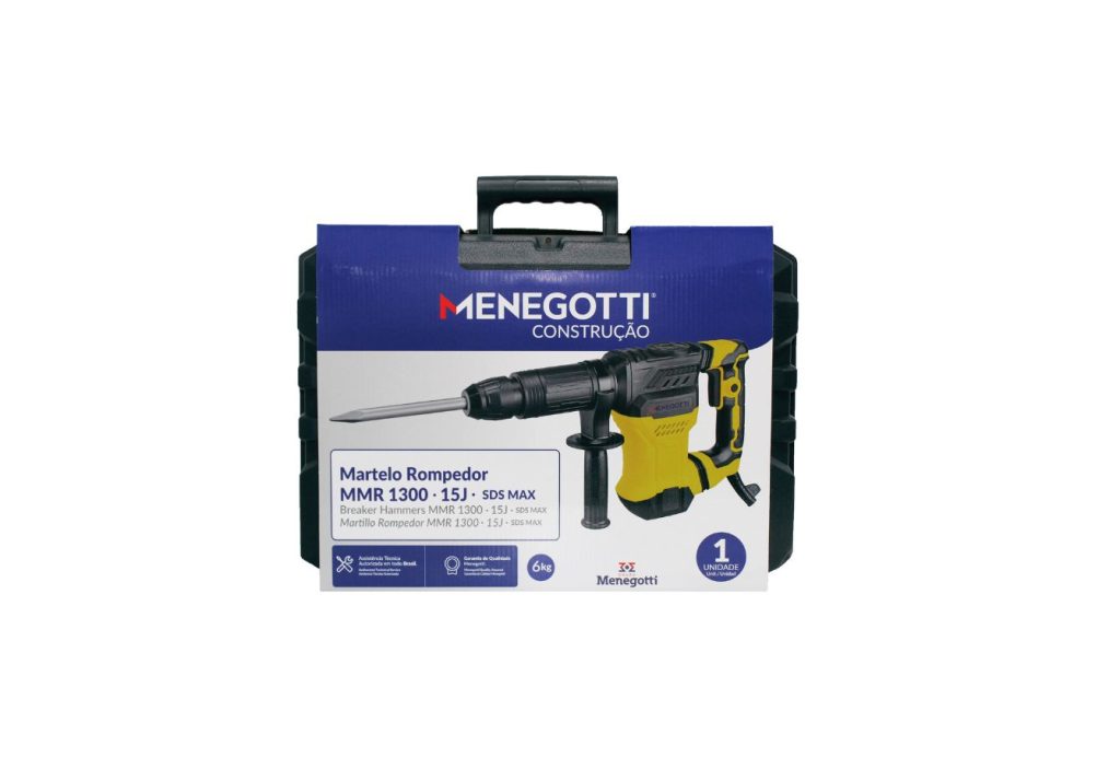 Martelo Rompedor MMR1300 – 15J 6KG