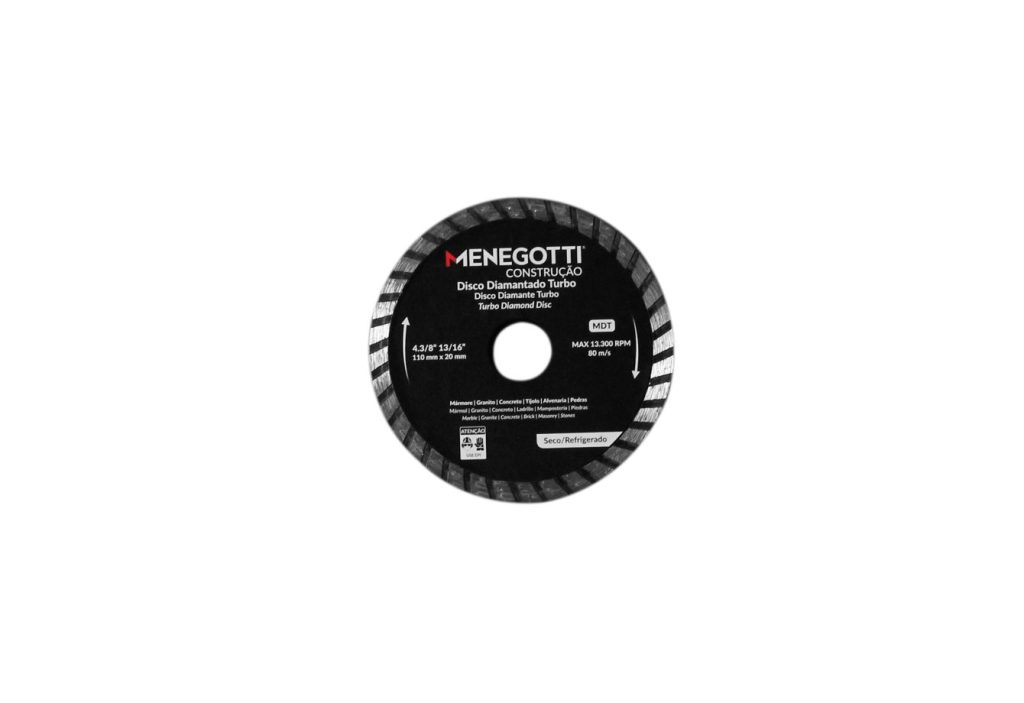 Disco Diamantado Turbo MDT 115mm