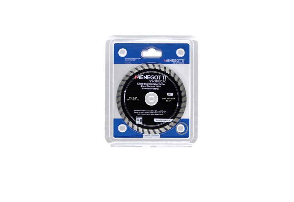 Disco Diamantado Turbo MDT 180mm