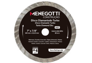 Disco Diamantado Turbo MDT 115mm
