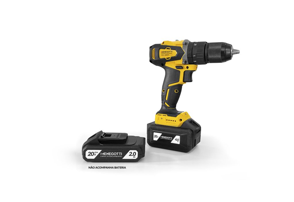 Furadeira e Parafusadeira intercambiável MFI 20V