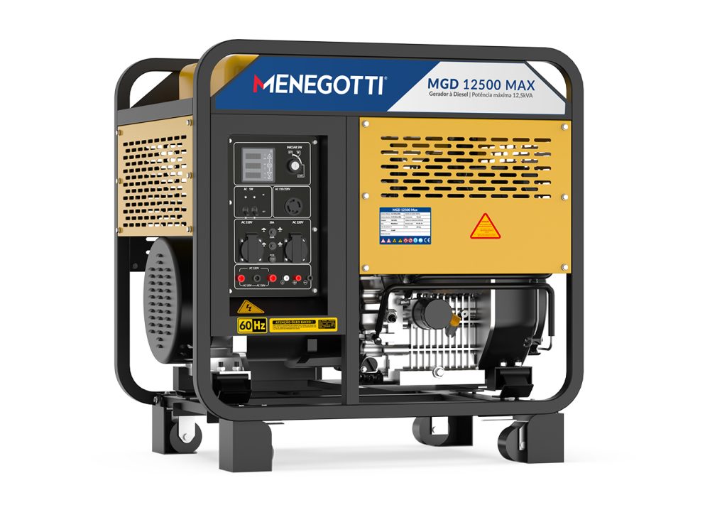 GERADOR A DIESEL MGD-D 12500 MAX