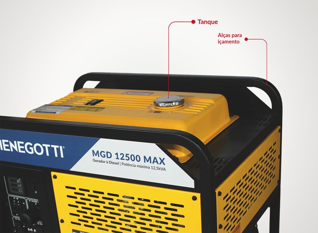 Grupo Gerador MGD 12500 Max Diesel